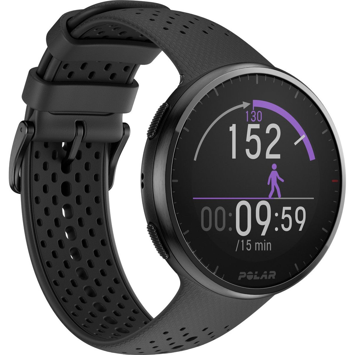 Tweedekans Polar Pacer Pro - Geavanceerd GPS hardloophorloge - Carbon Gray - Maten S-L | SecondBay