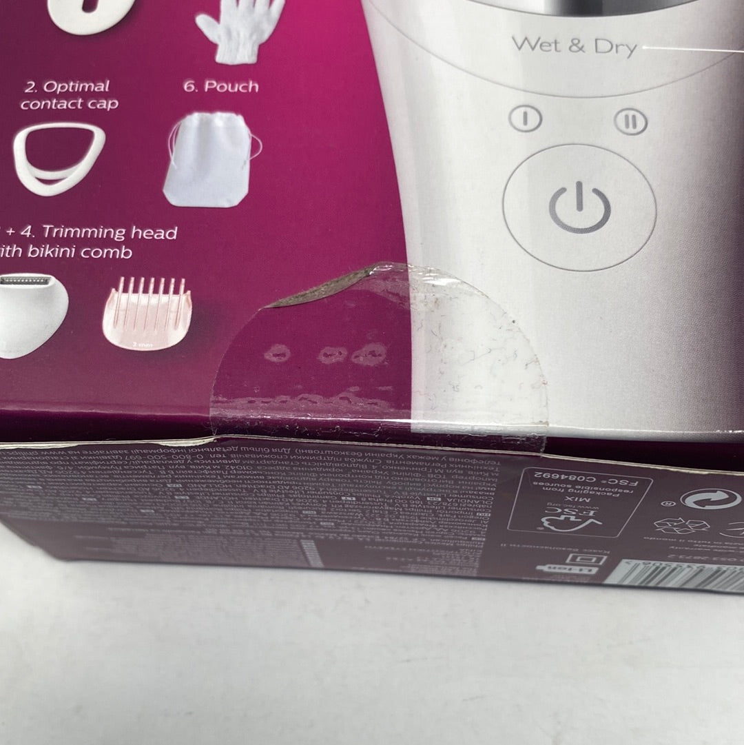 Philips Series 8000 BRE715 00 Wet Dry Epilator