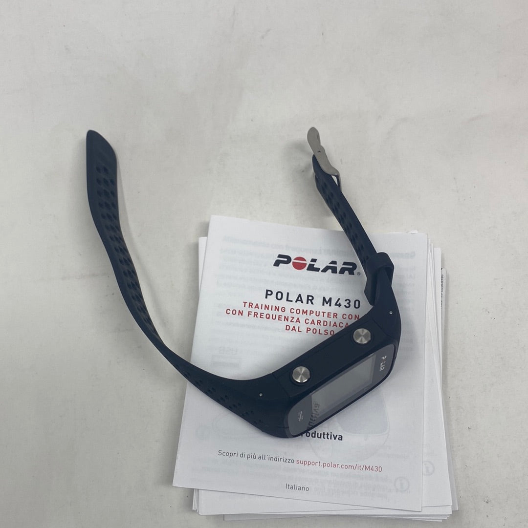 Polar M430 GPS Sporthorloge - Zwart
