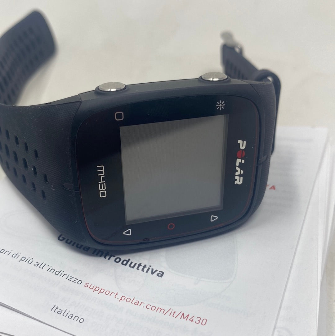 Polar M430 GPS Sporthorloge - Zwart
