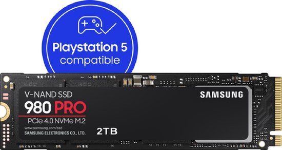 Samsung 980 PRO NVMe - Interne SSD M2 PCIe - 2 TB