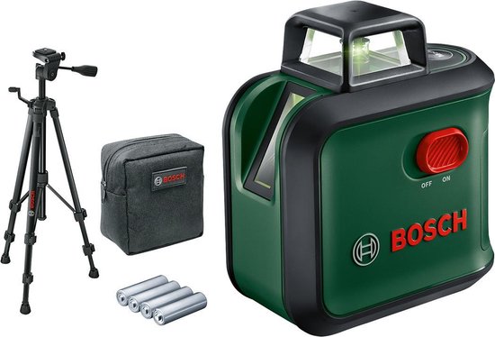 Bosch AdvancedLevel 360 Lijnlaser - Met statief en batterijen