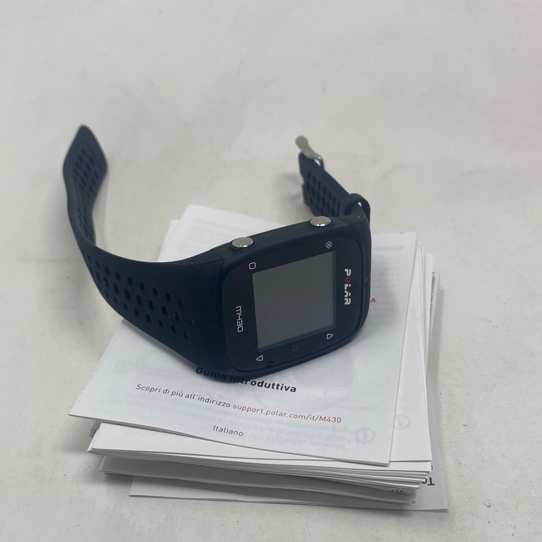 Polar M430 GPS Sporthorloge - Zwart