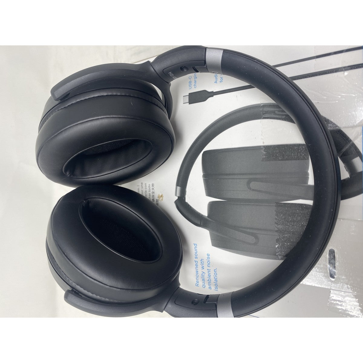 Tweedekans Sennheiser HD 450BT - Draadloze over-ear koptelefoon met Noise Cancelling in zwart