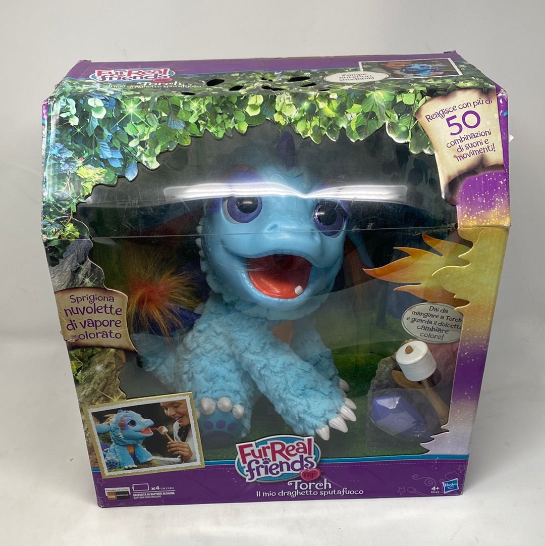 FurReal Torch Mijn Vuurspuwende Draakje - Interactieve knuffel