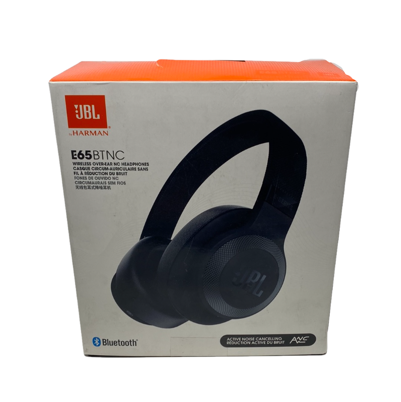 JBL E65BT NC - Draadloze over-ear koptelefoon met noise cancelling - Zwart