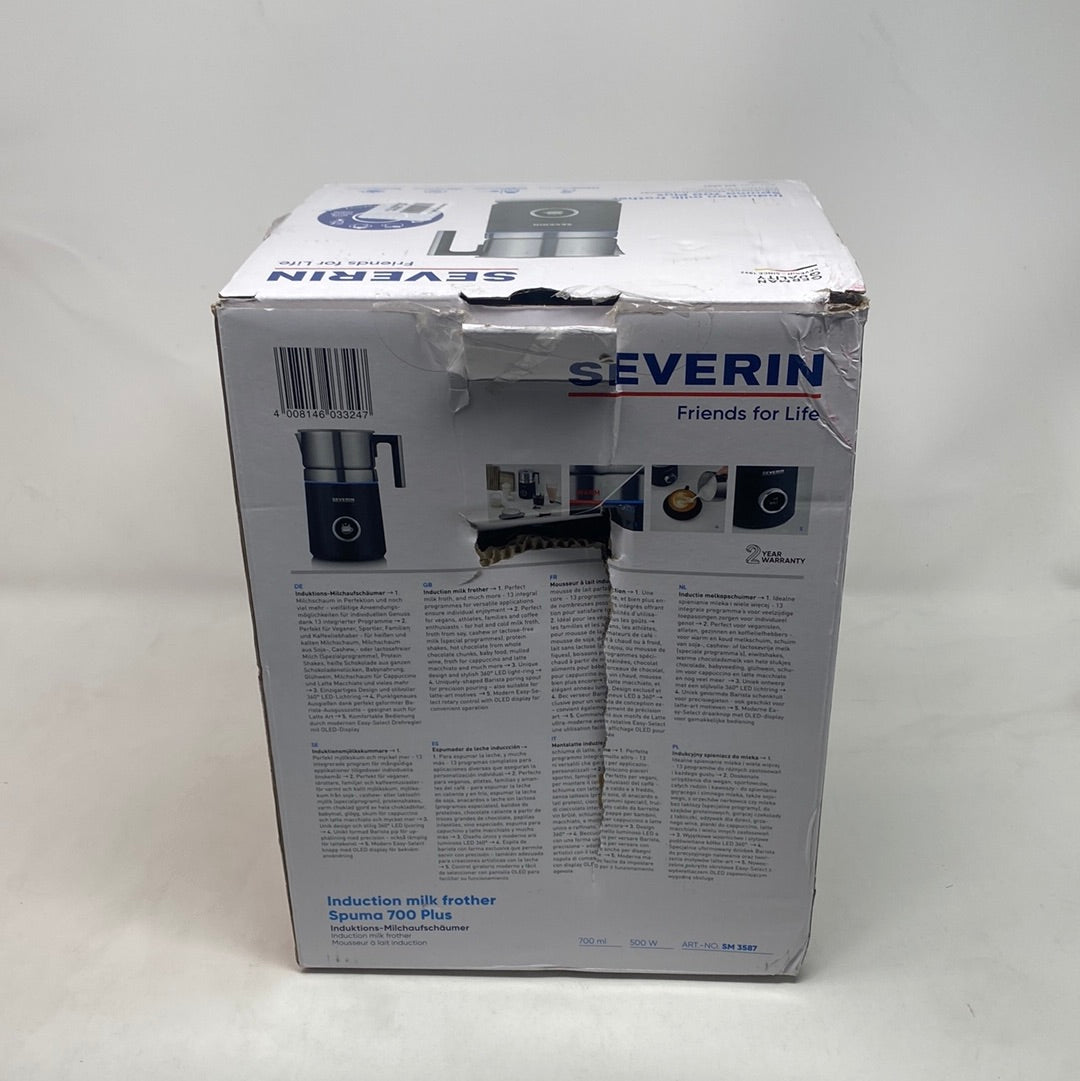 Severin SM 3587 - Elektrische melkopschuimer - Spuma 700 Plus - LED-display - Warme of koude werking