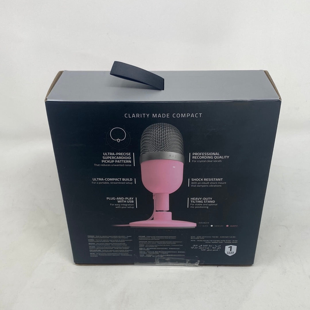 Razer Seiren Mini Streaming Microfoon - Quartz