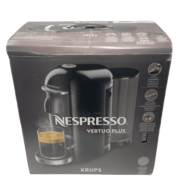 Krups Nespresso Vertuo + XN900T Deluxe - Koffiecupmachine - Titan