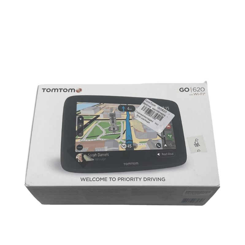 TomTom GO 620 navigator 15 2 cm (6 ) Touchscreen Vast Zwart Grijs