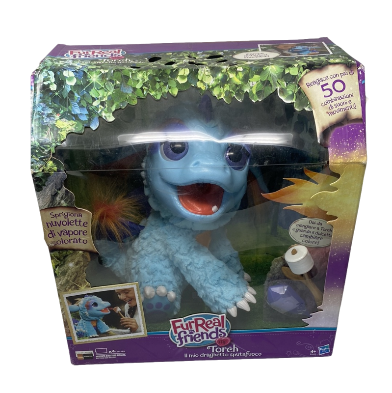 FurReal Torch Mijn Vuurspuwende Draakje - Interactieve knuffel