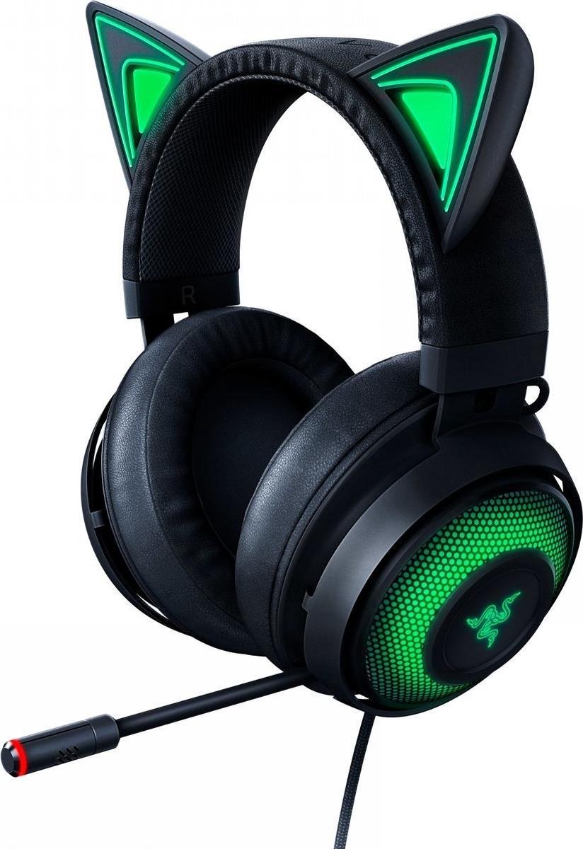 Razer Kraken Gaming Headset Kitty Edition - PC - Zwart