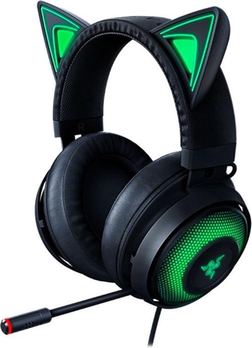 Razer Kraken Gaming Headset Kitty Edition - PC - Zwart
