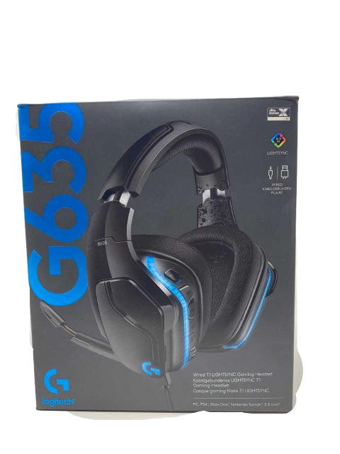 Logitech G635 Gaming Headset met RGB - Multiplatform - Zwart