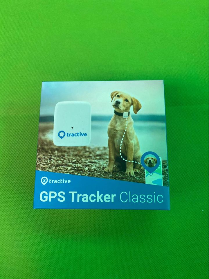 Tractive GPS Tracker Hond Editie 2020 - GPS tracker met activiteitstracking met Blauwe hoes