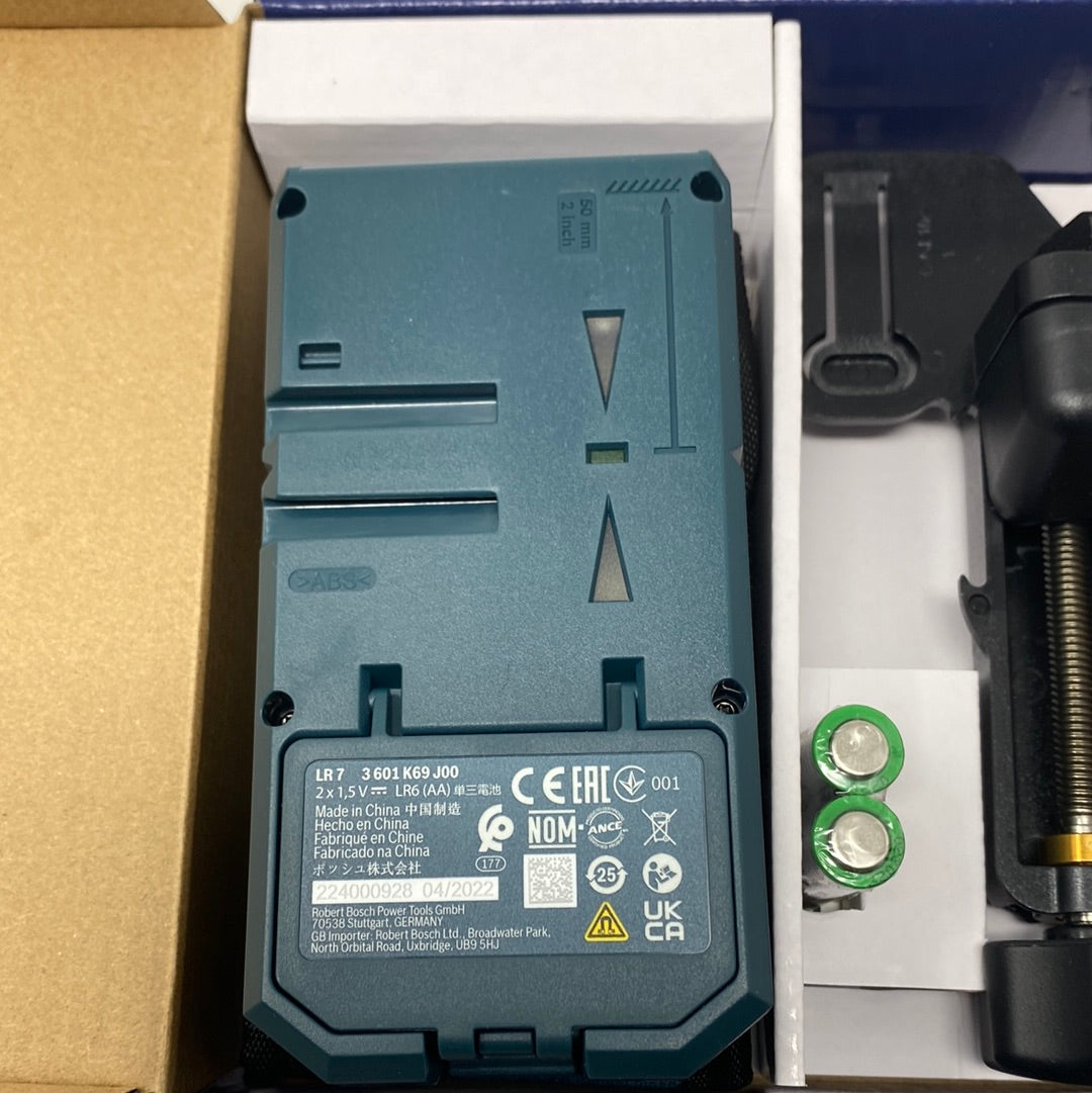 Lijnlaser toebehoren LR 7 2 x AA batterijen etui houder
