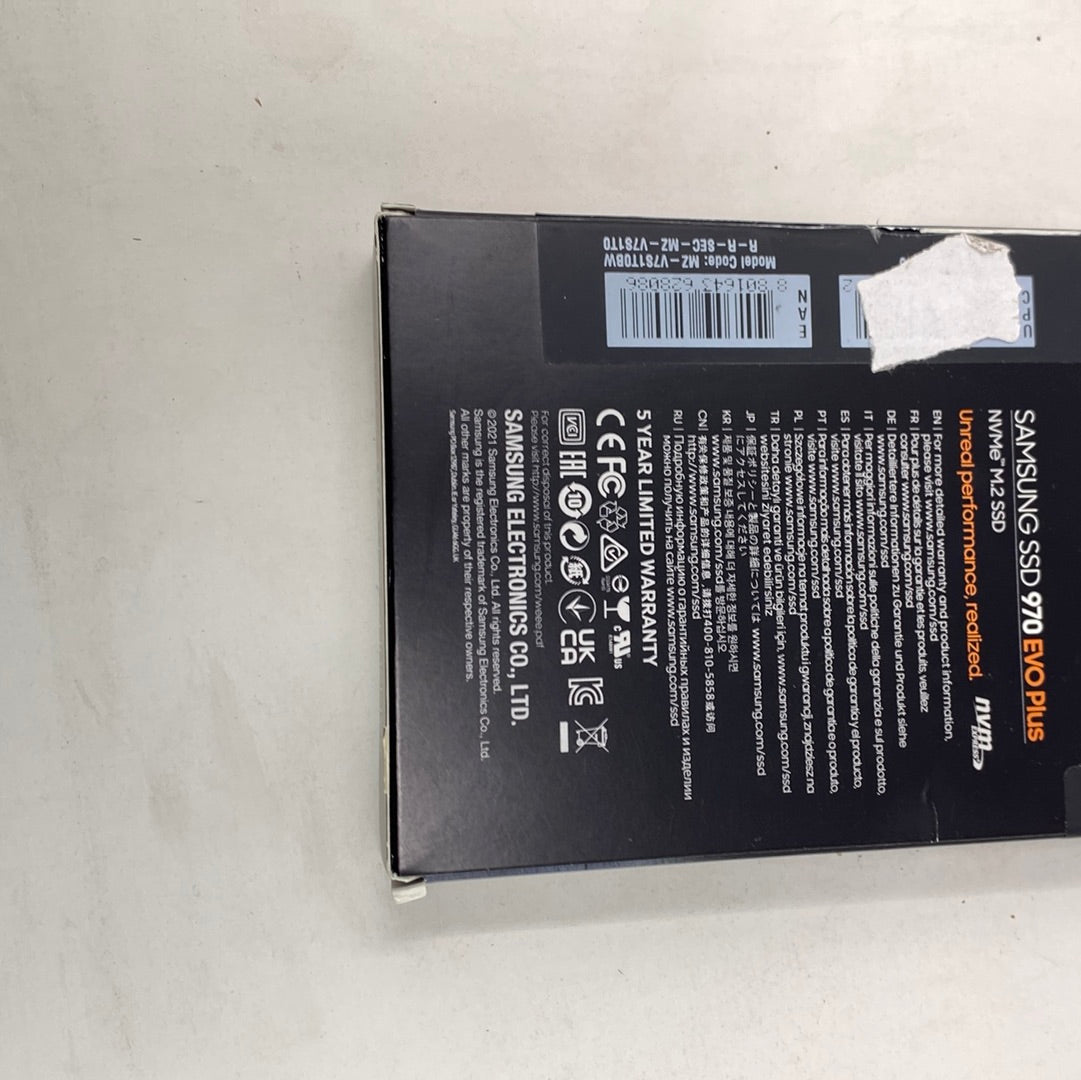 Samsung 970 EVO Plus M2 - SSD - 1TB