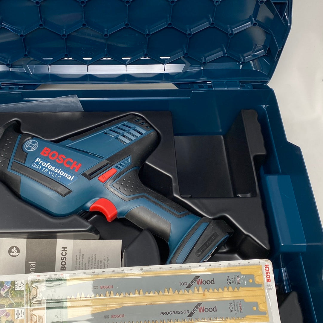 Bosch Professional GSA 18 V-LI C Accu reciprozaag - 18 V - Losse Body geleverd zonder accu en lader