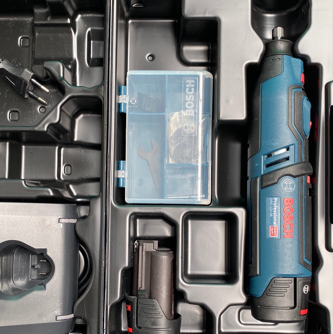 Bosch Professional GRO 10 8 V-LI Multitool - Roterend - Met 2 x 2 0 Ah Li-Ion accu s