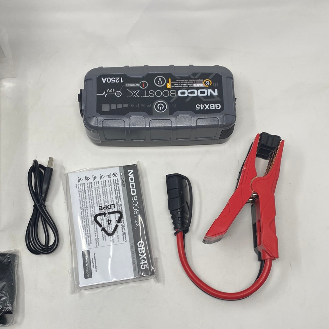 Noco Genius Booster GBX45 Starthulp 12V 1250A Jumpstarter Powerbank 0046221200065