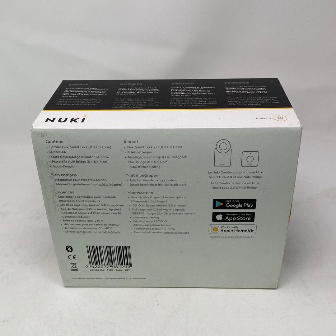 Nuki Combo Pack 2.0 Slim Deurslot