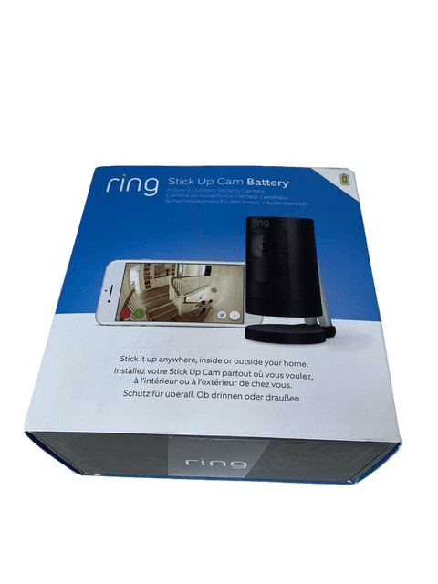 Ring Stick Up Cam Beveiligingscamera - Draadloos - Zwart