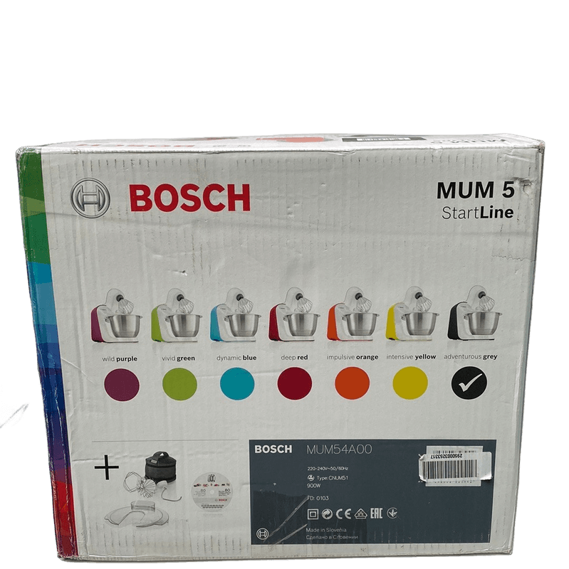 Bosch MUM5 StartLine MUM54A00- Keukenmachine - Wit zwart