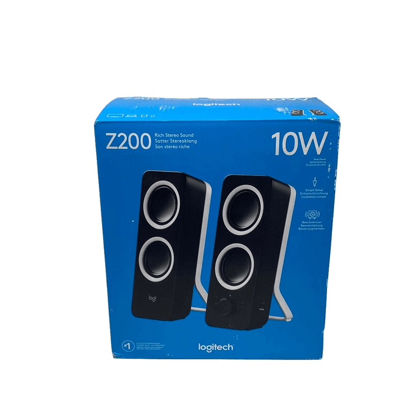 Logitech Z200 - Multimedia Speakers - Zwart