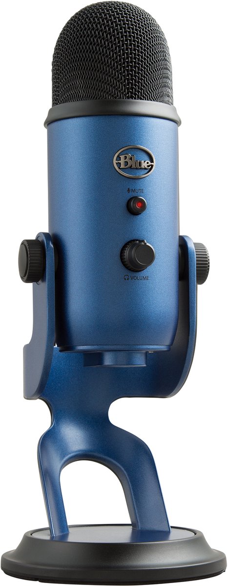 Productbeeld van de fabrikant: Blue Yeti USB-microfoon — vier patronen, direct | Secondbay