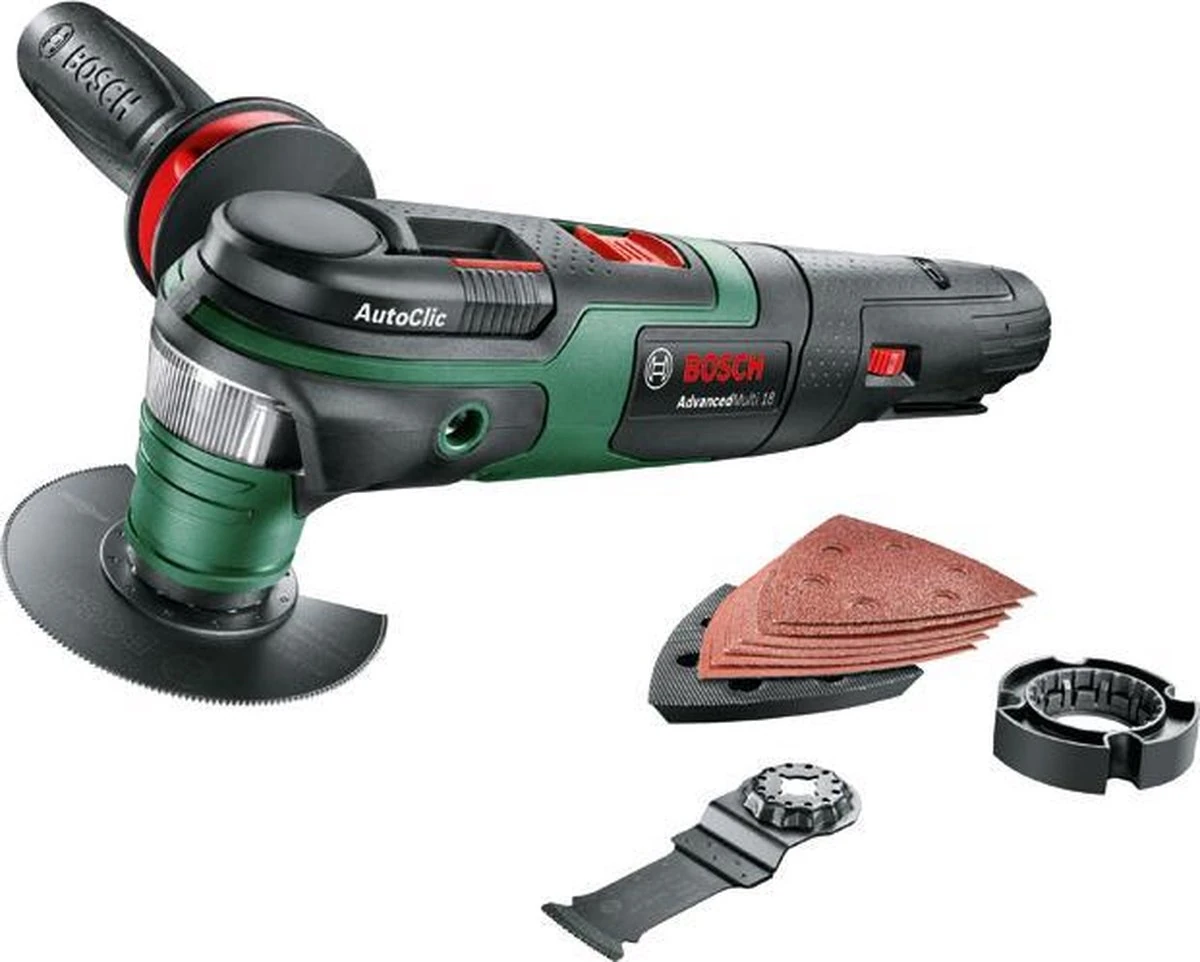 Productbeeld van de fabrikant: Bosch AdvancedMulti 18 Multitool Zonder Accu | Secondbay
