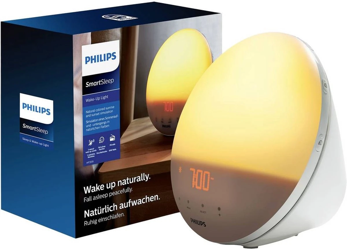 Productbeeld van de fabrikant: Philips HF3531/01 Wake-up Light | Secondbay