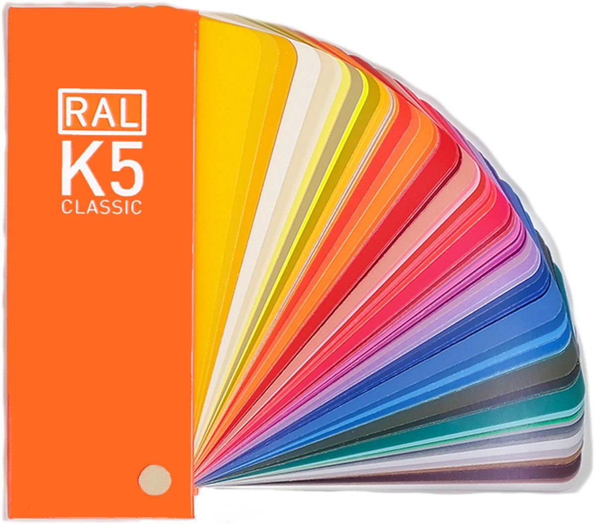 Productbeeld van de fabrikant: RAL K5 Kleurenwaaier Semi Mat - 216 kleuren | Secondbay