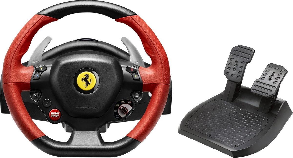 Productbeeld van de fabrikant: Thrustmaster Ferrari 458 Spider racestuur voor | Secondbay