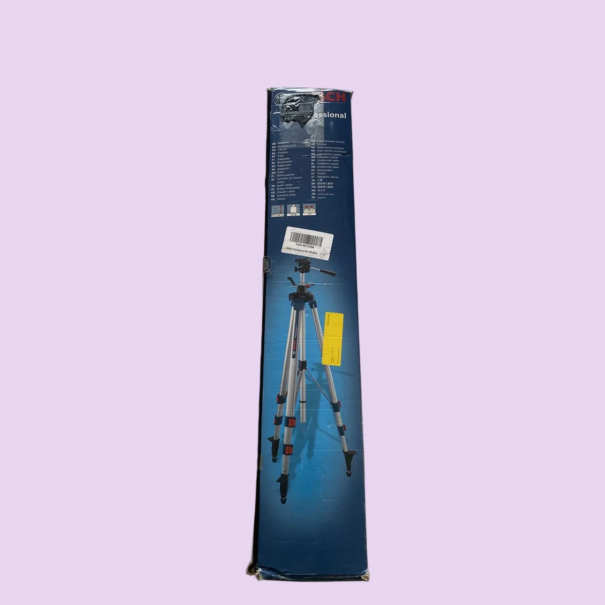Bosch Professional BT 250 Statief – Werkhoogte tot 250 cm – 1/4" Schroefdraad