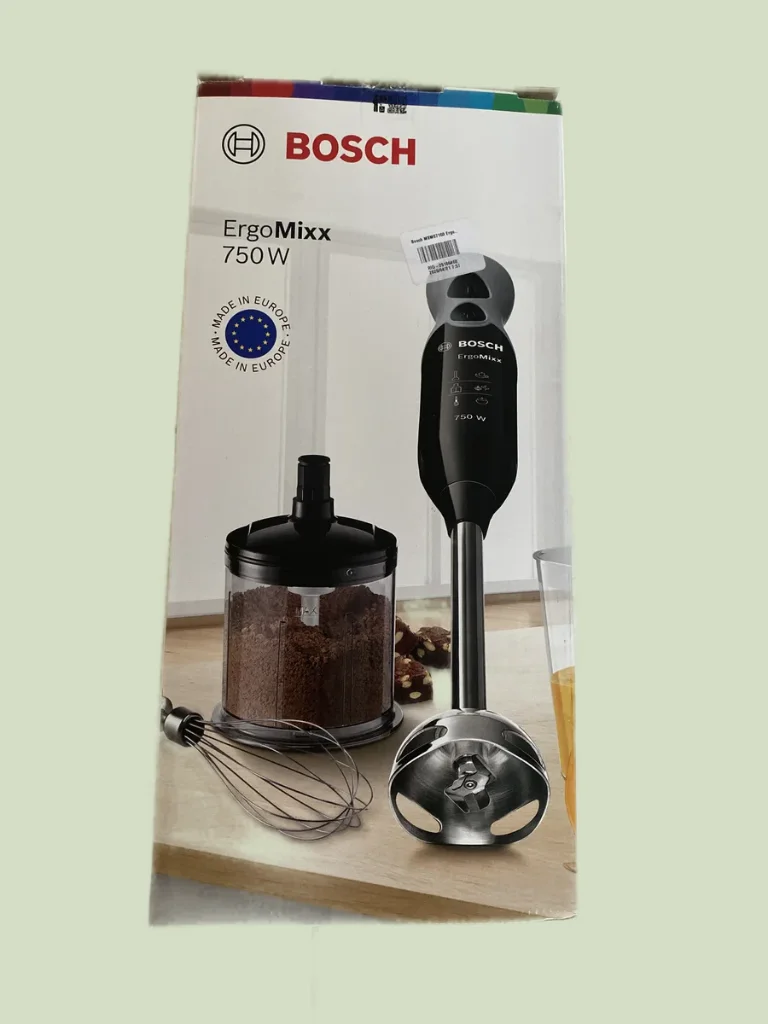 Bosch MSM67160 ErgoMixx Staafmixerset – 750W – Zwart