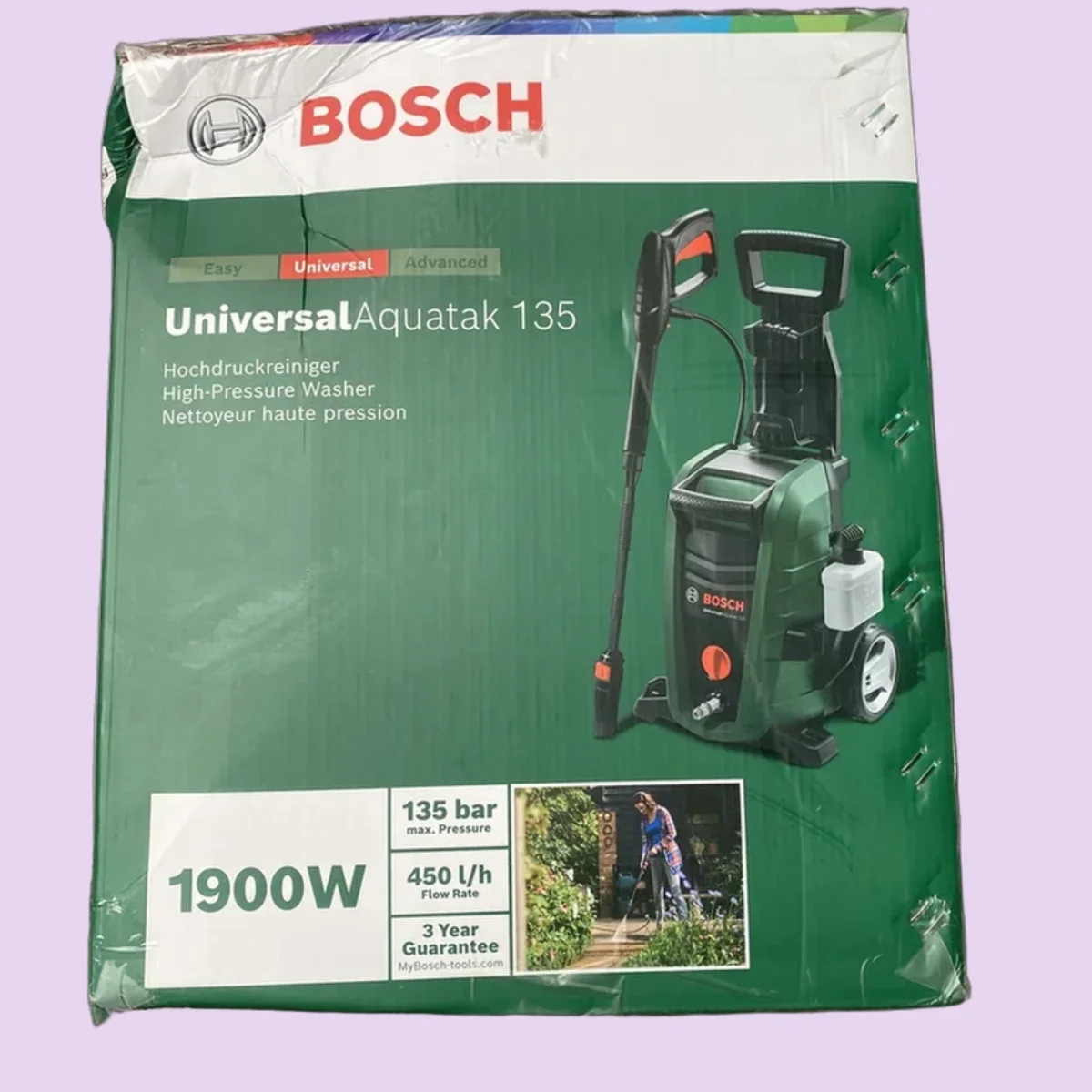 Bosch UniversalAquatak 135 pressure washer - 135 bar