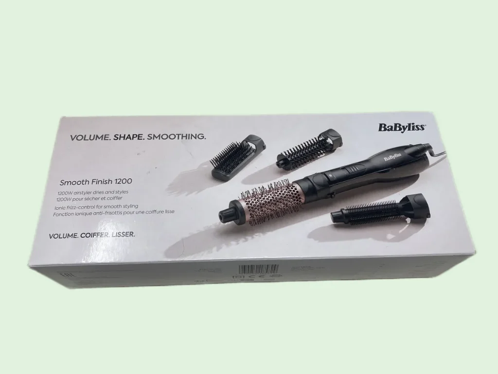 BaByliss Smooth Finish AS122E Föhnborstel 1200W - 4 opzetstukken
