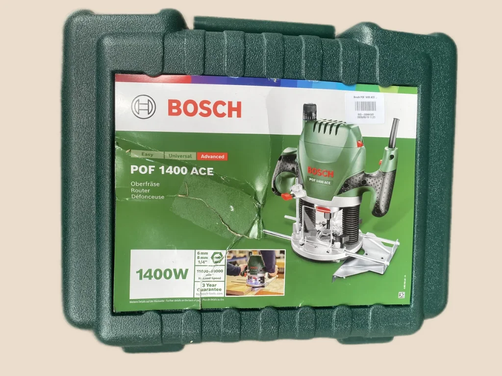 Bosch POF 1400 ACE Trim Router - 650 W - corded