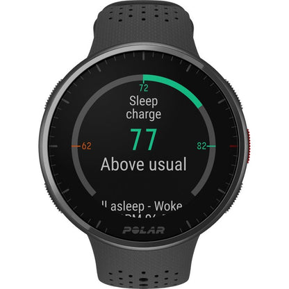 Tweedekans Polar Pacer Pro - Geavanceerd GPS hardloophorloge - Carbon Gray - Maten S-L | SecondBay