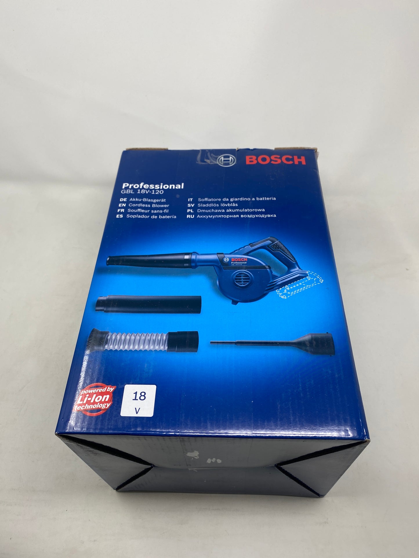 Bosch Professional GBL 18V-120 - Bladblazer - Zonder accu