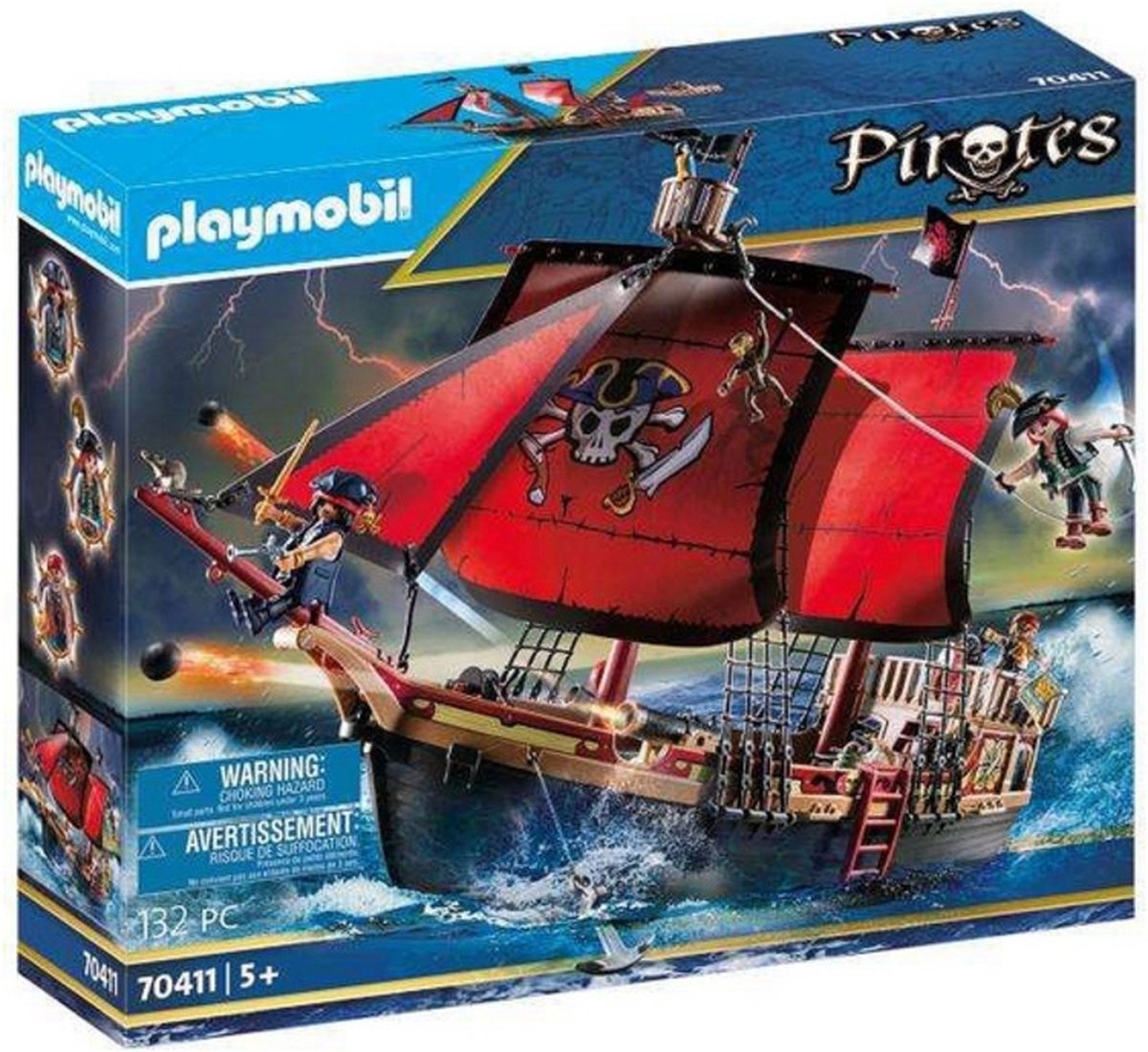 PLAYMOBIL Pirates Piratenschip - 70411