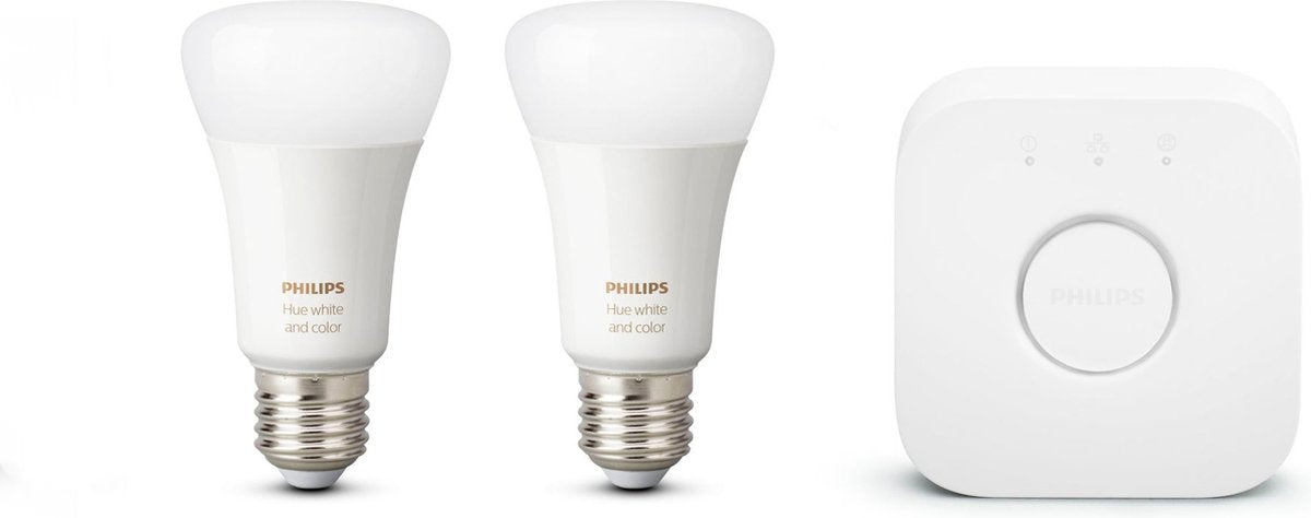 Philips Hue Starterspakket White and Color Ambiance - E27 - 1 lichtbron - Bluetooth