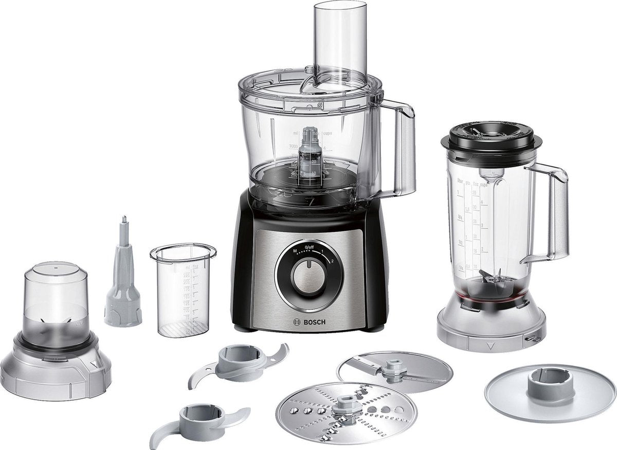 Bosch MCM3501M MultiTalent 3  Foodprocessor  zwart