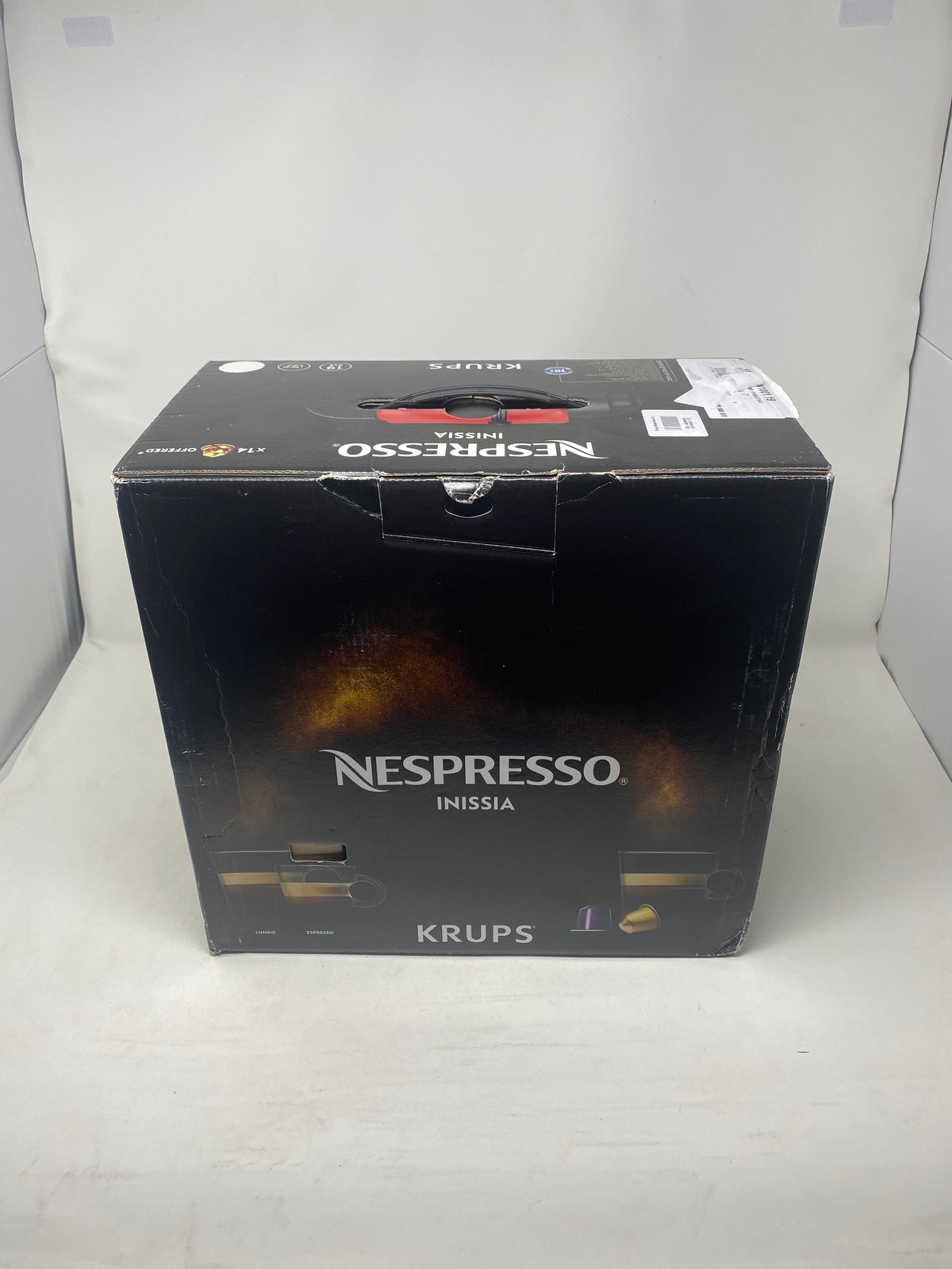 Krups Nespresso Inissia XN1001 - Koffiecupmachine - Wit