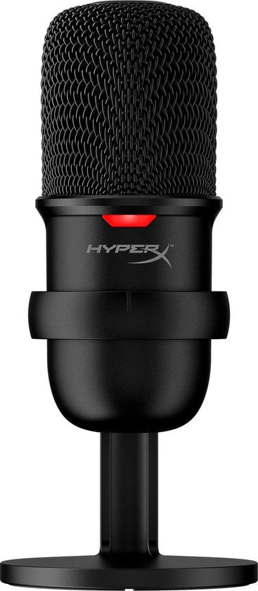 HyperX SoloCast - USB Condenser Gaming Microfoon - PCMacPS4 - Zwart