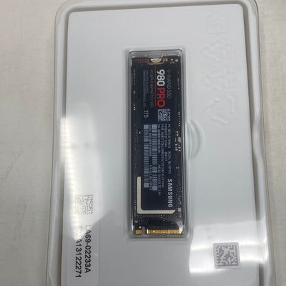 Samsung 980 PRO NVMe - Interne SSD M2 PCIe - 2 TB