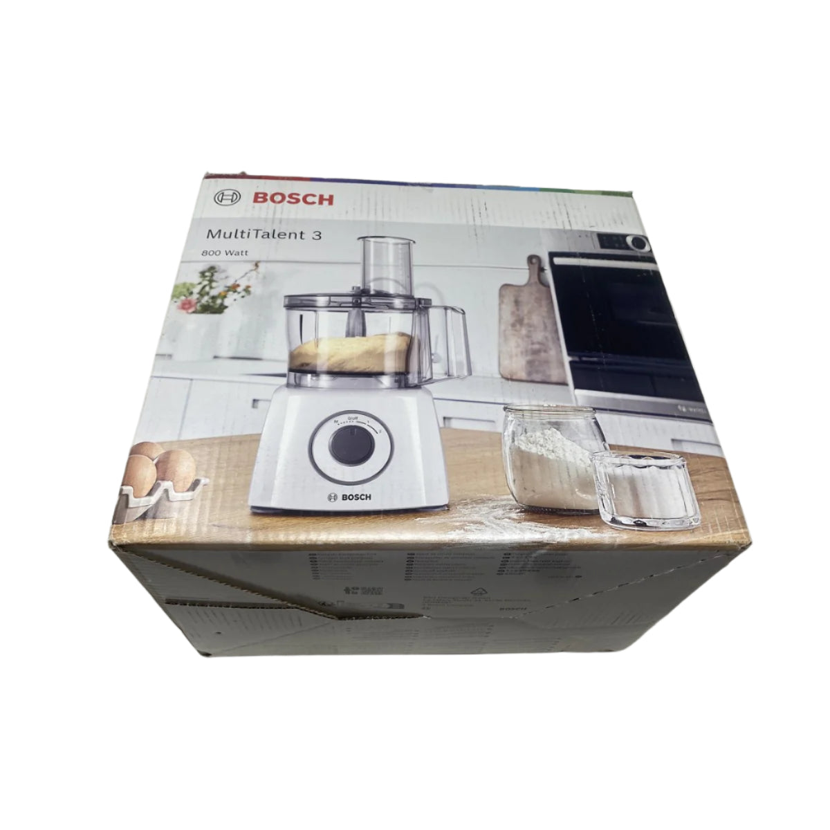 Tweedekans Bosch MCM3501M MultiTalent 3 Keukenmachine - 800W - Zwart/RVS | Professioneel Gecontroleerd