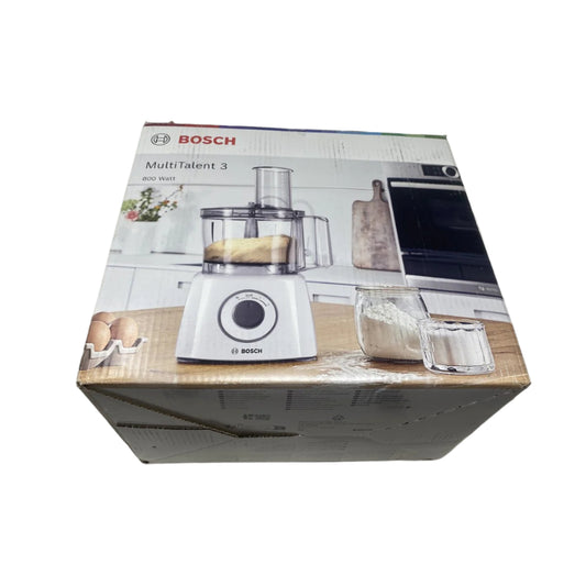 Tweedekans Bosch MCM3501M MultiTalent 3 Keukenmachine - 800W - Zwart/RVS | Professioneel Gecontroleerd