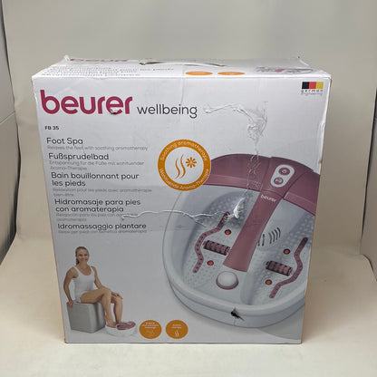 Beurer FB 35 Elektrisch voetenbad - Voetmassage - Trillings-en bubbelmassage