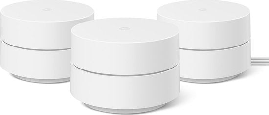 Google WiFi - Multiroom WiFi - Mesh WiFi - Dual-Band - 3 pack